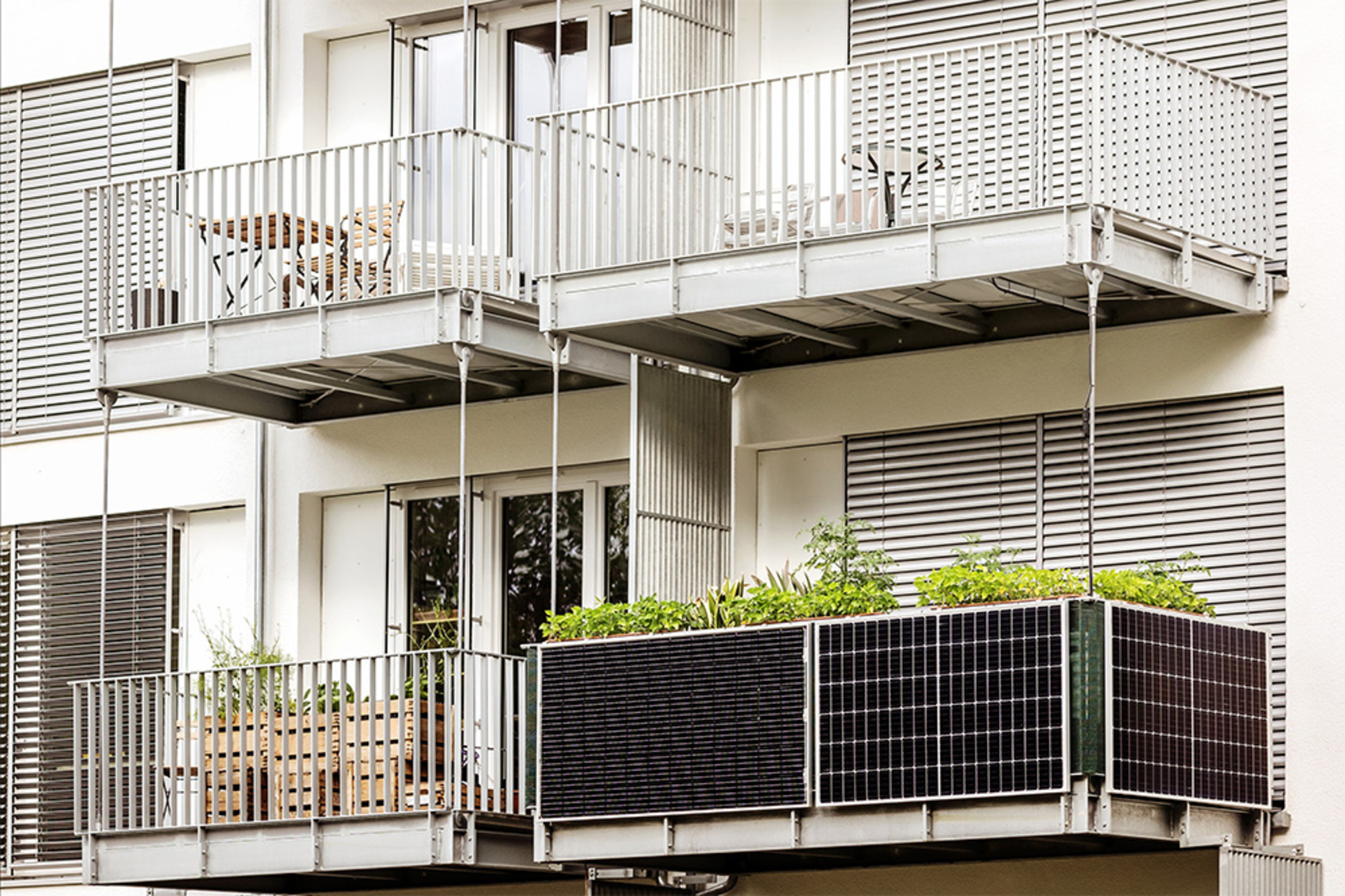 Balkon&shy;kraftwerk bei Elektro Kümmerling & Kirst GmbH in Geratal