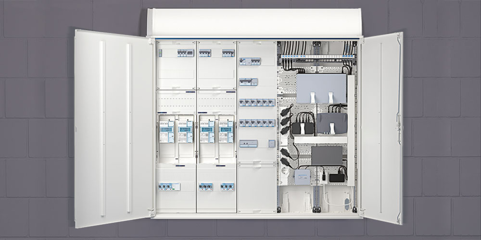 Technikzentrale bei Elektro Kümmerling & Kirst GmbH in Geratal